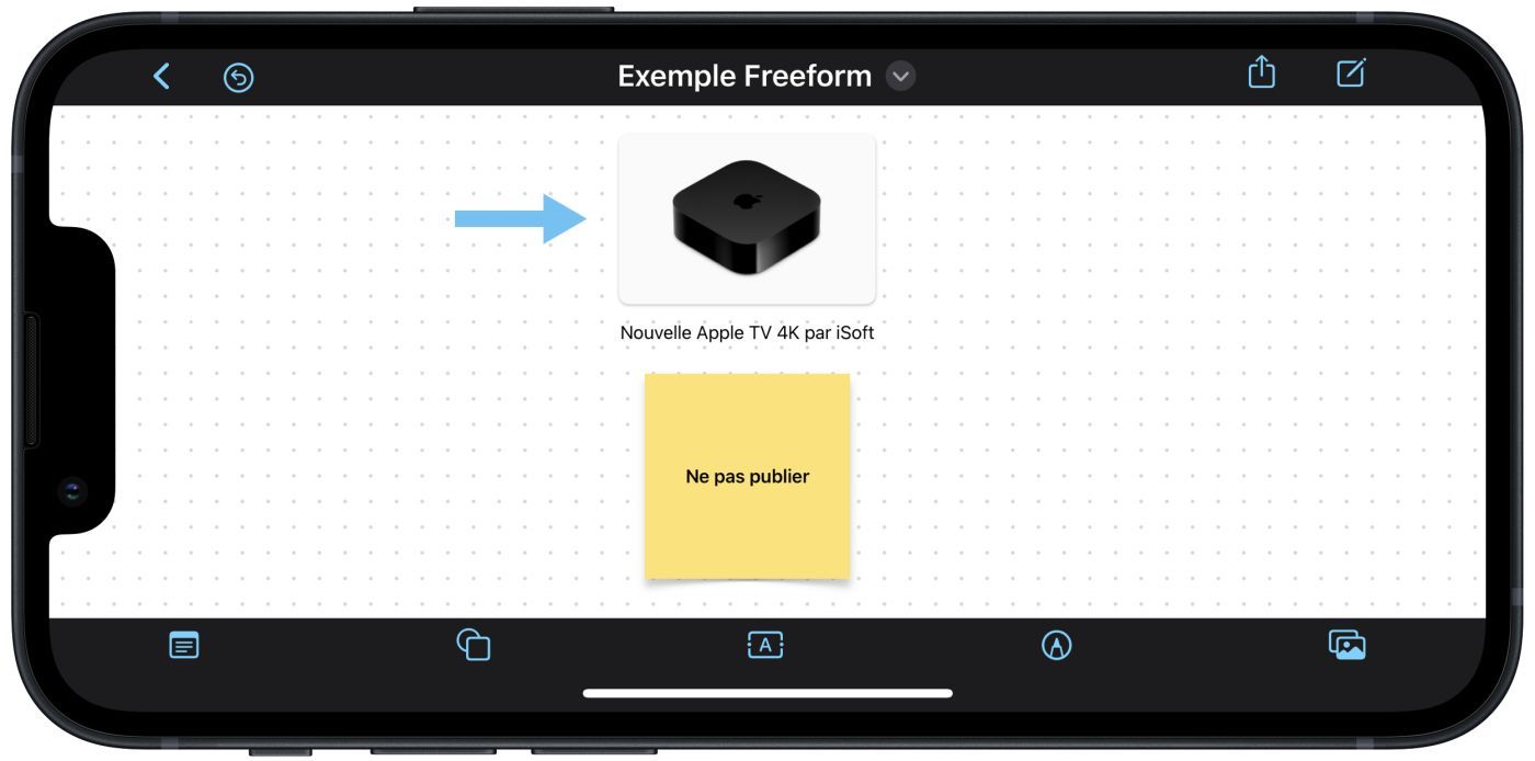 freeform iphone exemple freeform iphone exemple
