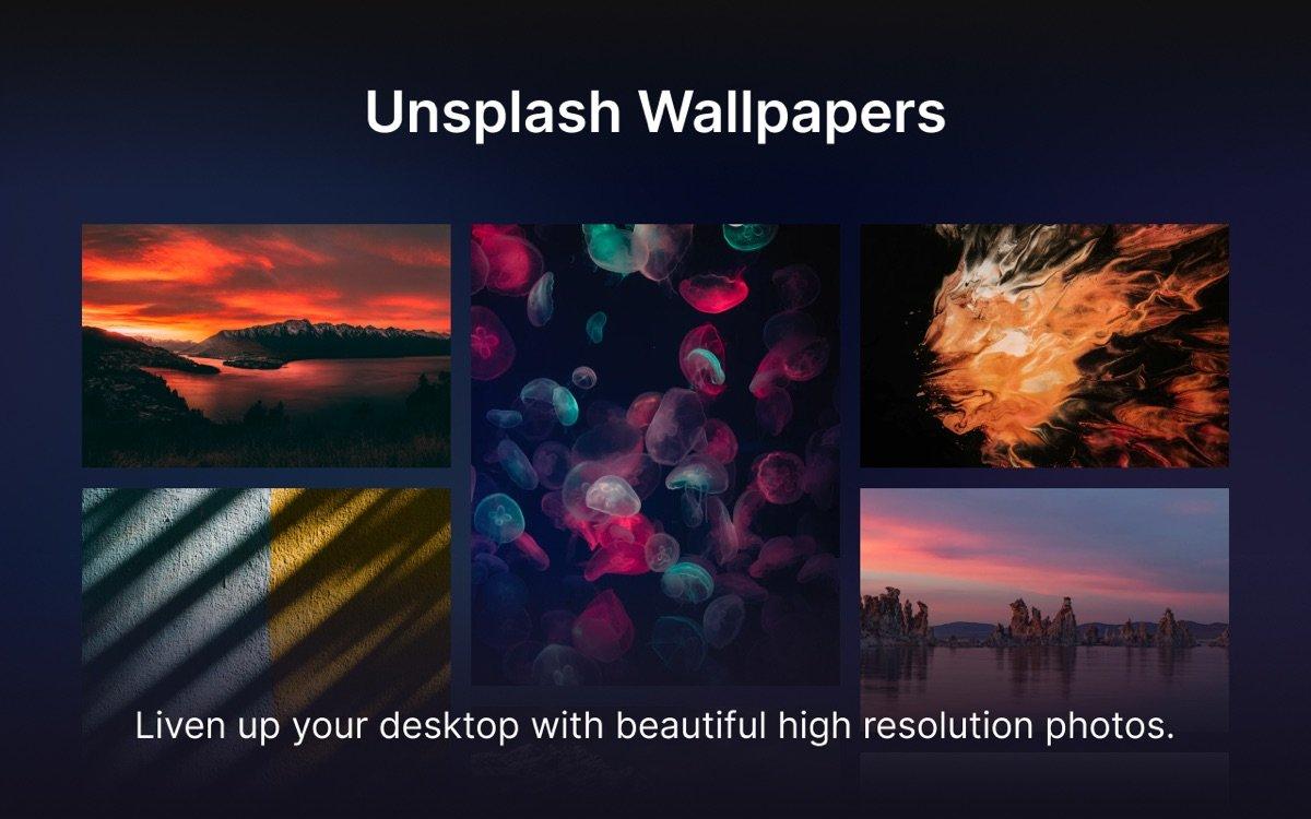 unsplash wallpapers capture app ipa mac