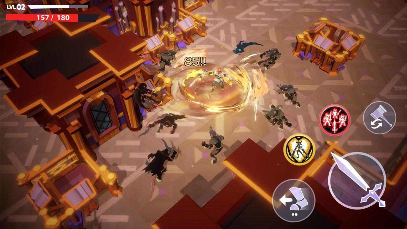 mighty quest rogue palace capture jeu ipa iphone ipad